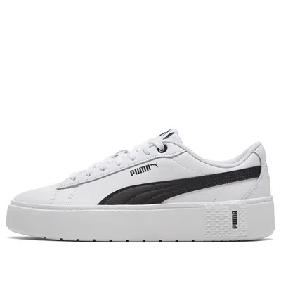 PUMA (WMNS) PUMA Smash Platform V2 L 'White Black'