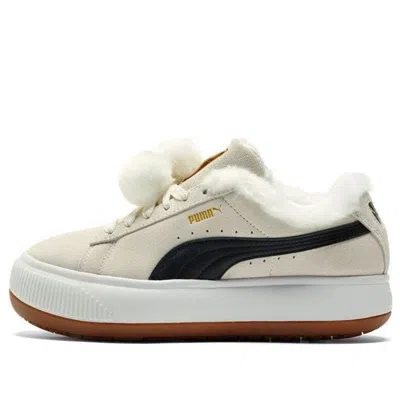 PUMA (WMNS) PUMA Suede Mayu 'Fur - Whisper White Black'