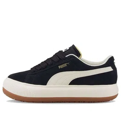 PUMA (WMNS) PUMA Suede Mayu Up Sneakers Black/White