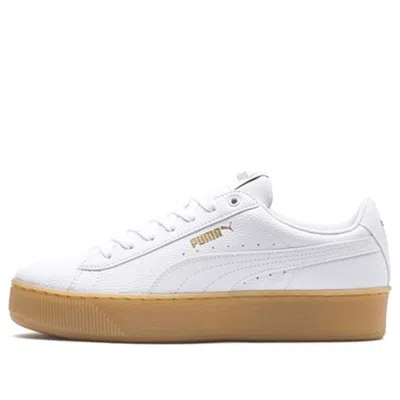 PUMA (WMNS) PUMA Vikky Platform 'White Gum'