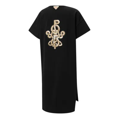 PUMA (WMNS) PUMA x PRONOUNCE Jointly Signed Back Printing Sports Dress Black