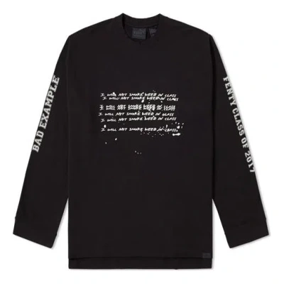 PUMA (WMNS) PUMA X Rihanna Fenty Long Sleeve Crew Neck 'Black'