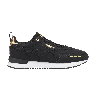 PUMA WMNS R78 RAW METALLICS 'BLACK'