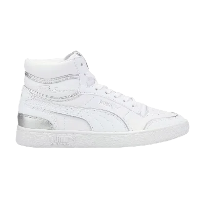 PUMA WMNS RALPH SAMPSON MID METAL 'WHITE SILVER'