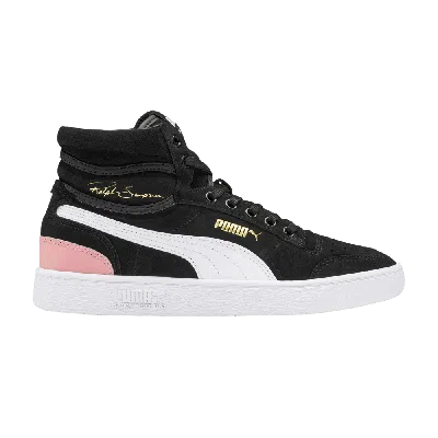 PUMA WMNS RALPH SAMPSON MID SUEDE 'BLACK BRIDAL ROSE'