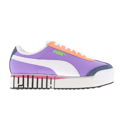 PUMA PUMA WMNS ROMA AMOR LOGO 'LUMINOUS PURPLE'