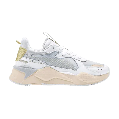 PUMA WMNS RS-X METALLIC 'WHITE GOLD METALLIC'
