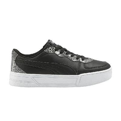 PUMA WMNS SKYE UNTAMED 'SNAKESKIN - BLACK'