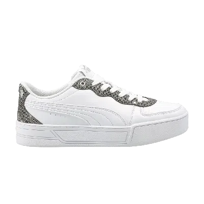 PUMA WMNS SKYE UNTAMED 'SNAKESKIN - WHITE'