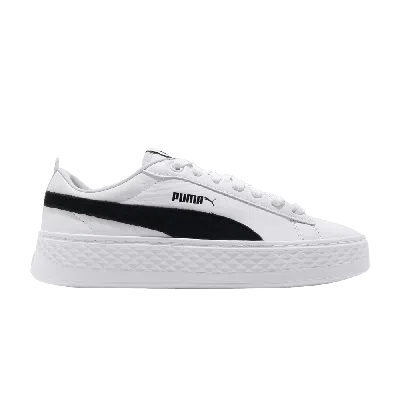 PUMA WMNS SMASH PLATFORM L 'WHITE BLACK'