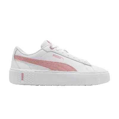 PUMA WMNS SMASH PLATFORM V2 L 'WHITE BRIDAL ROSE'