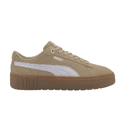 PUMA WMNS SMASH PLATFORM V2 SUEDE 'PALE KHAKI'