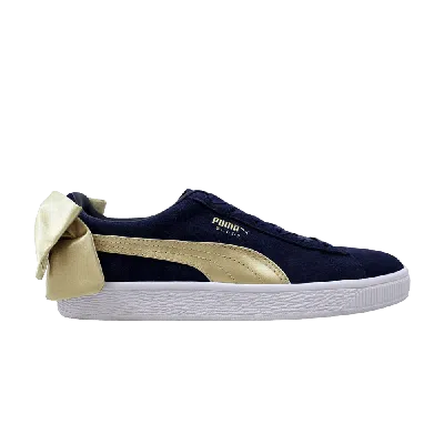 PUMA WMNS SUEDE BOW VARSITY 'PEACOAT'