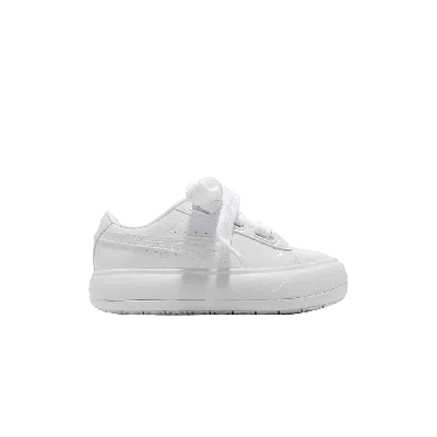 PUMA WMNS SUEDE MAYU HEART PATENT 'WHITE'