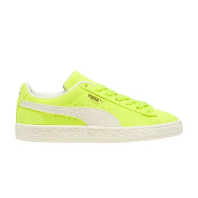 PUMA WMNS SUEDE 'NEON - ELECTRIC LIME'