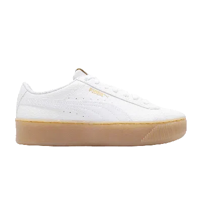 PUMA WMNS VIKKY PLATFORM 'WHITE GUM'