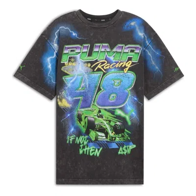 PUMA PUMA x A$AP ROCKY Bolt T-shirt 'Washed Black'