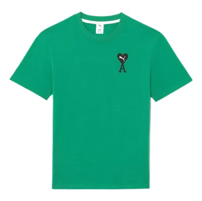 PUMA PUMA x AMI Graphic T-Shirt 'Green'
