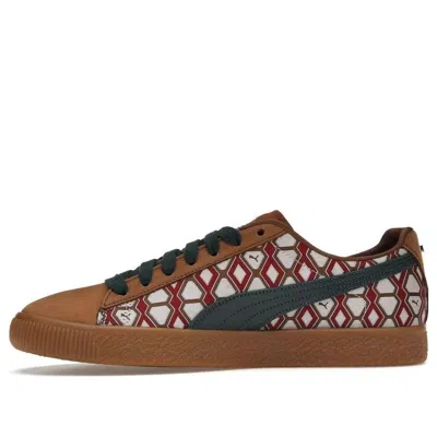 PUMA PUMA x Dapper Dan Clyde Vintage 'Pre-Game Runway - Brown'