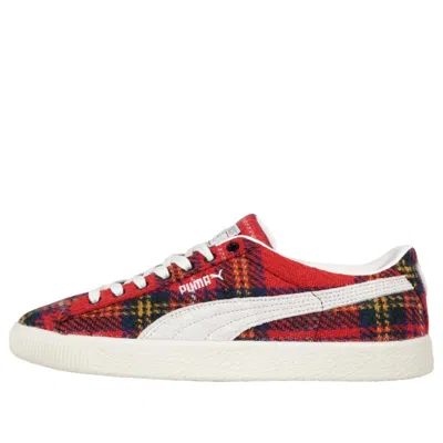 PUMA PUMA x Harris Tweed Suede Vintage 'Tartan Red'
