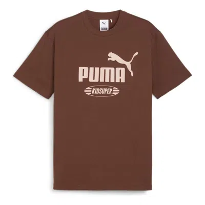 PUMA PUMA x KidSuper Graphic T-shirt 'Chestnut Brown'