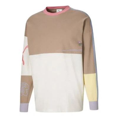 PUMA PUMA X KS LS TEE Long Sleeves T-shirt Creamy White