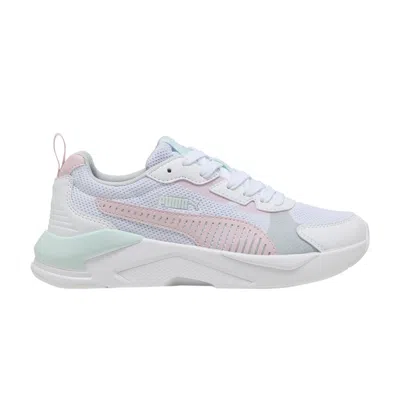 PUMA PUMA X-RAY 3 JR 'WHITE ROSE MAUVE PEACEFUL BLUE' | KID'S SIZE 5