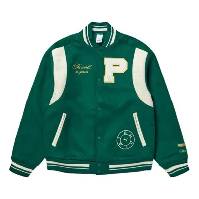 PUMA PUMA X RHUIGI Varsity Jacket 'Green'
