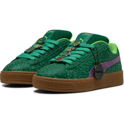 PUMA PUMA X TEENAGE MUTANT NINJA TURTLES KIDS' SUEDE XL SNEAKER