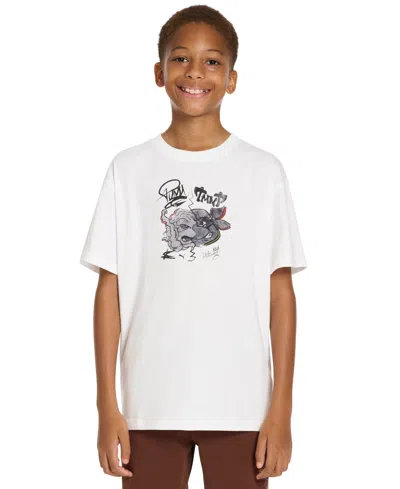 PUMA X TMNT BIG BOYS RELAXED GRAPHIC T-SHIRT