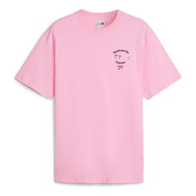 PUMA PUMA Youth Are The Future Graphic T-shirt 'Pink'