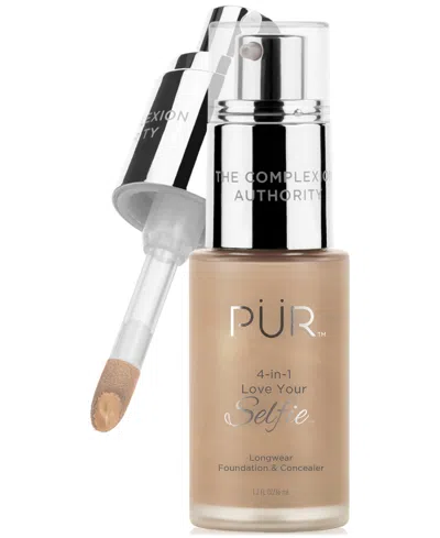 PÜR 4-IN-1 LOVE YOUR SELFIE LONGWEAR FOUNDATION & CONCEALER