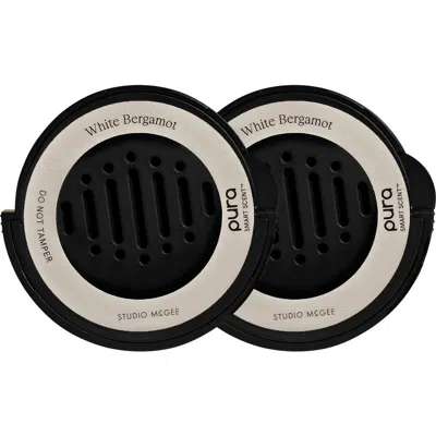 PURA PURA X STUDIO MCGEE WHITE BERGAMOT CAR FRAGRANCE REFILL DUO