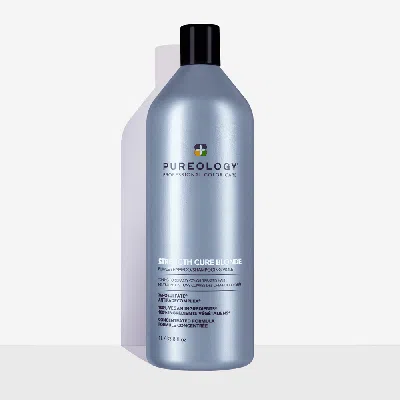 PUREOLOGY STRENGTH CURE BLONDE SULFATE-FREE PURPLE SHAMPOO