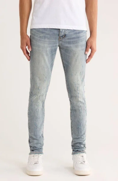 PURPLE BRAND PURPLE BRAND BUCKSHOT COLOR WEFT STRETCH JEANS