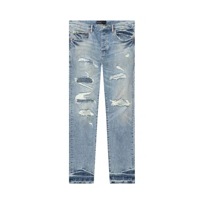 PURPLE BRAND PURPLE BRAND LOW RISE SKINNY JEANS 'LIGHT INDIGO'