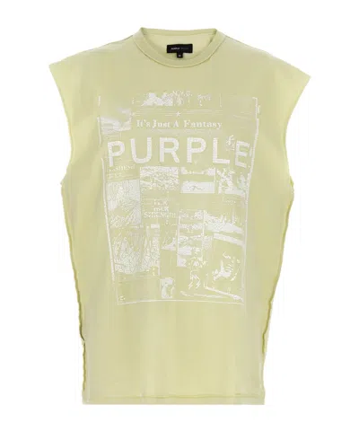 PURPLE BRAND TEXTURED T-SHIRT