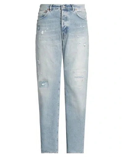 PURPLE PURPLE MAN JEANS BLUE SIZE 34 COTTON