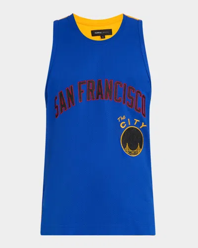 PURPLE MEN'S SAN FRANCISCO MESH JERSEY