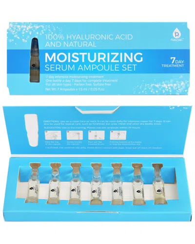 PURSONIC PURSONIC 7PC HYALURONIC ACID & NATURAL MOISTURIZING SERUM SET