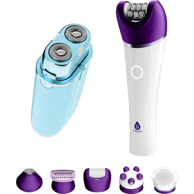 PURSONIC SMOOTH & PAINLESS HAIR REMOVAL KIT PURSONIC SHAVER & 6