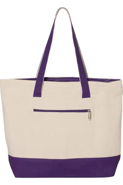 Q-TEES 19L ZIPPERED TOTE