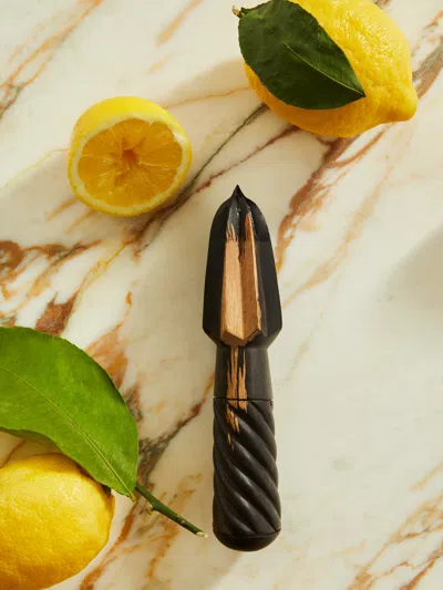 QÄSA QÄSA CARVERS HAND-CARVED BLACKWOOD LEMON SQUEEZER