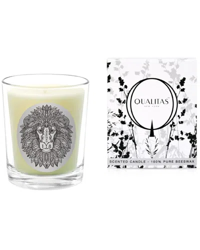 QUALITAS QUALITAS CANDLES 18 LIBRARY WAY 6.5OZ BEESWAX CANDLE