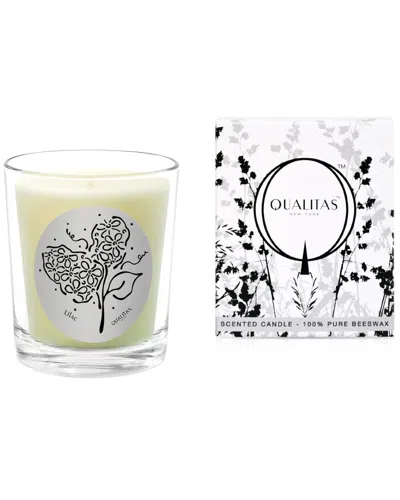 QUALITAS QUALITAS CANDLES LILAC 6.5OZ BEESWAX CANDLE