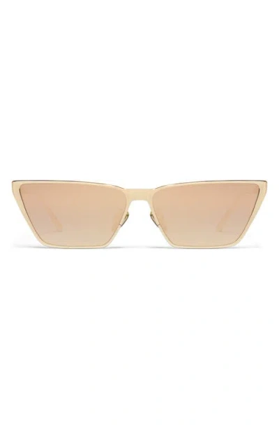 QUAY QUAY BAD HABIT 63MM OVERSIZE CAT EYE SUNGLASSES