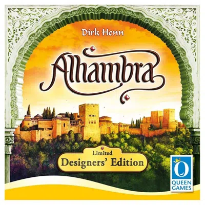 QUEEN GAMES ALHAMBRA DESIGNERS EDITION BOARD GAME