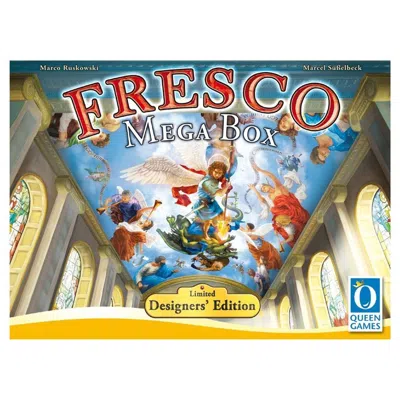 QUEEN GAMES FRESCO MEGA BOX PLUS TRAYZ BOARD GAME