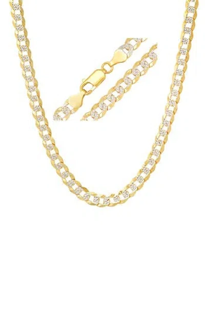 QUEEN JEWELS QUEEN JEWELS DIAMOND CUT CUBAN NECKLACE