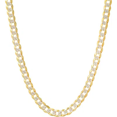 QUEEN JEWELS QUEEN JEWELS DIAMOND CUT CUBAN NECKLACE